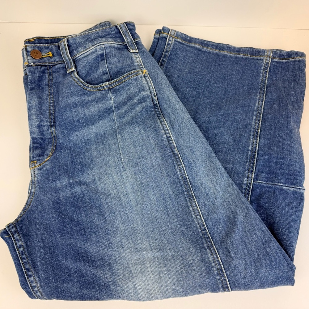 Pilcro Kenna Midrise Cropped Barrell Jeans 27P - Picture 2 of 7